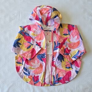 Carter's Vibrant Floral Raincoat for Kids